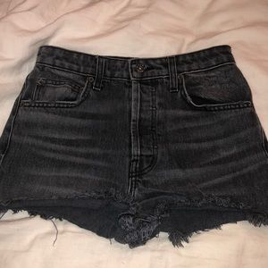 Carmar Black washed shorts